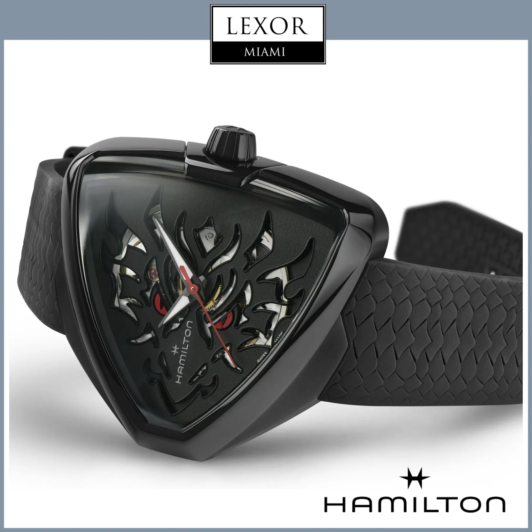 Hamilton Watches H24535332 VENTURA ELVIS80 SKELETON AUTO