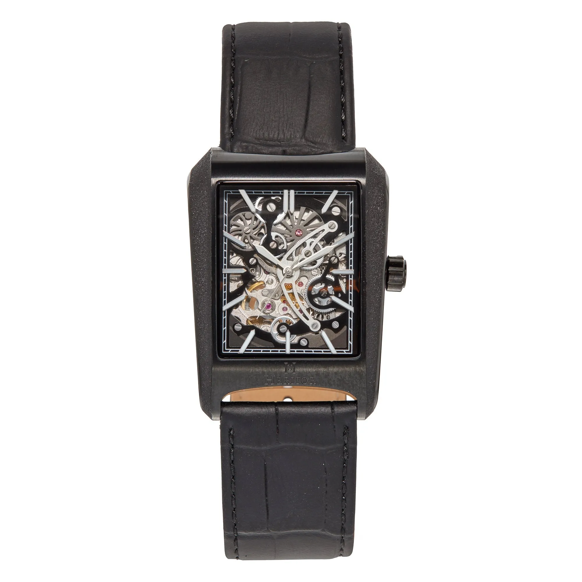 Heritor Automatic Wyatt Skeleton Watch