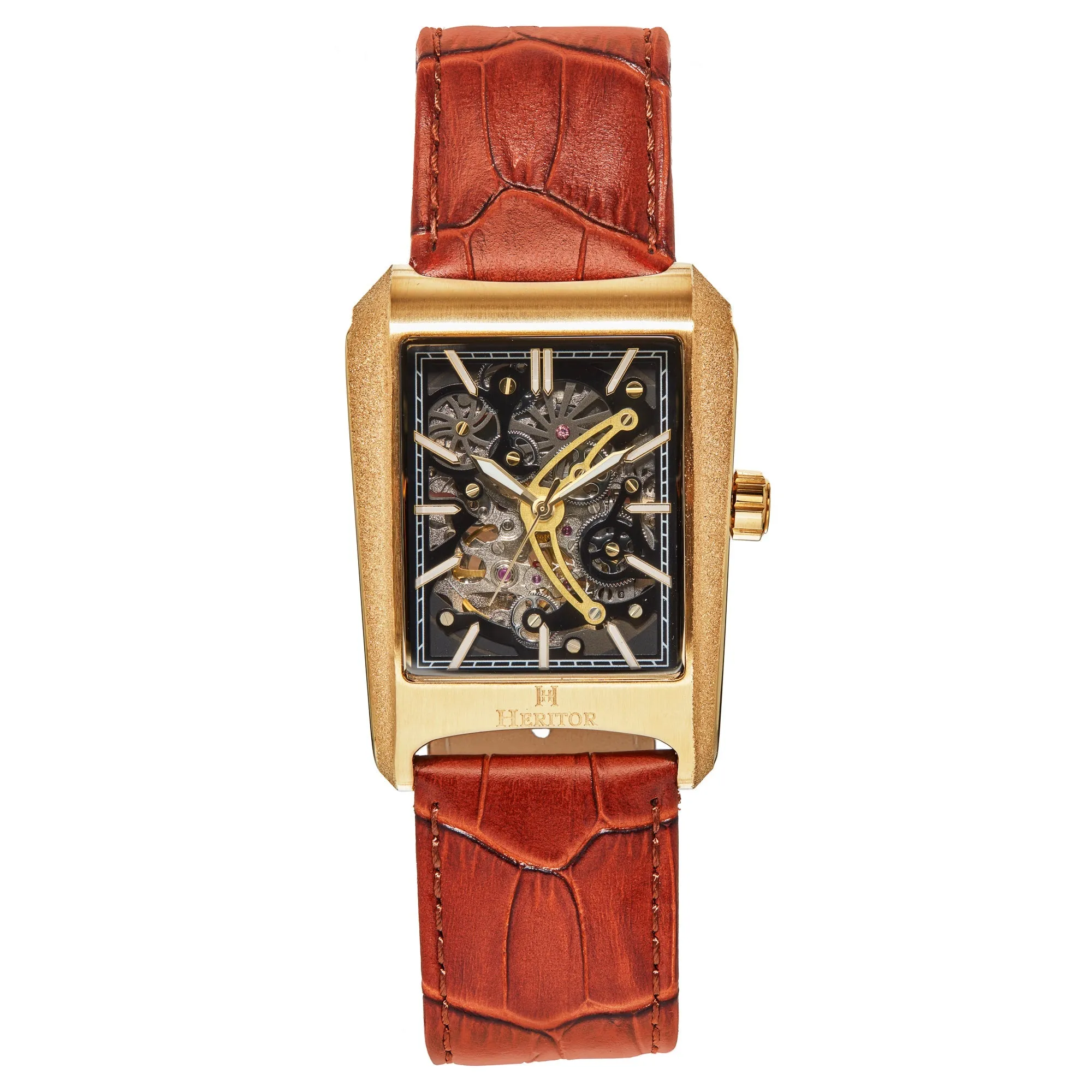 Heritor Automatic Wyatt Skeleton Watch