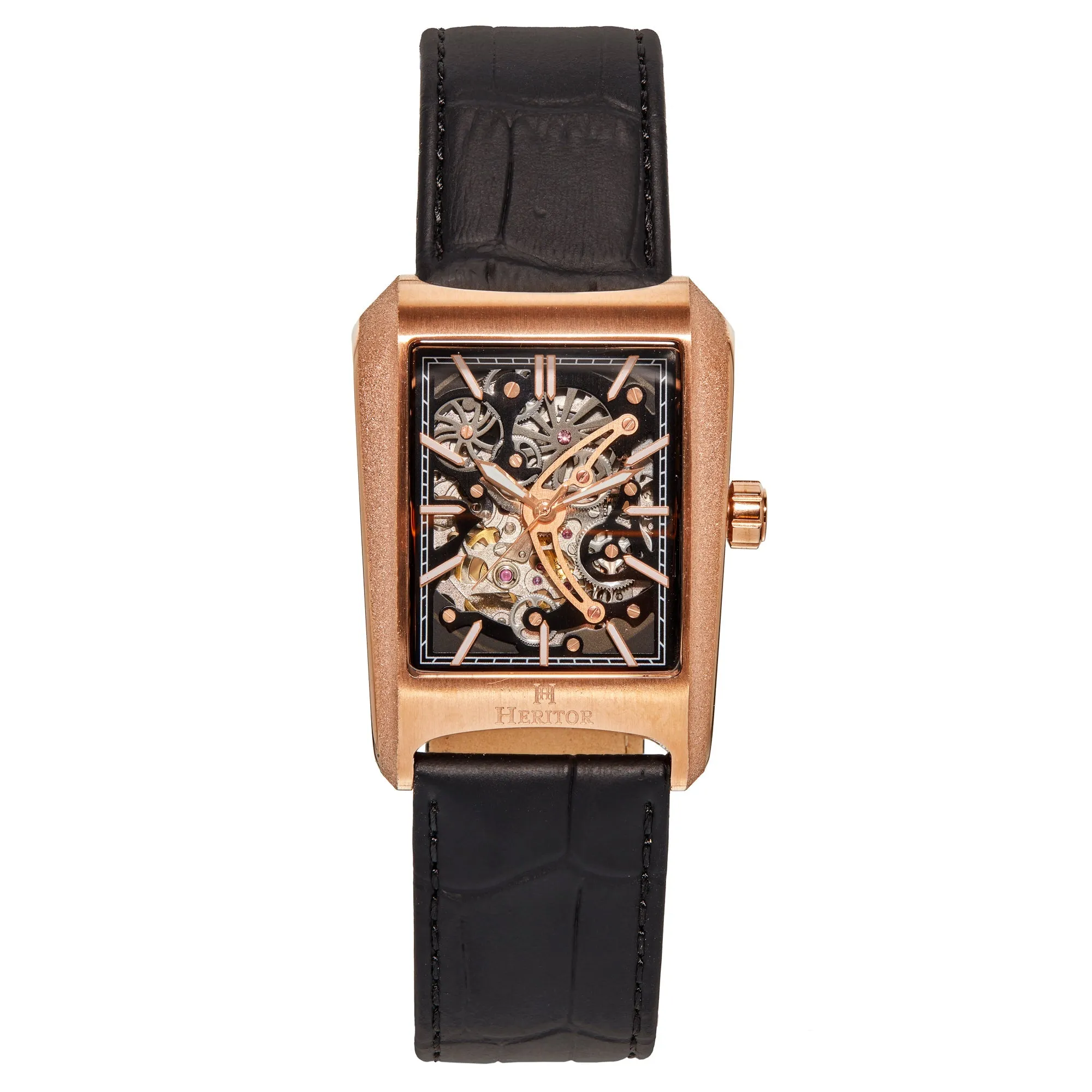Heritor Automatic Wyatt Skeleton Watch