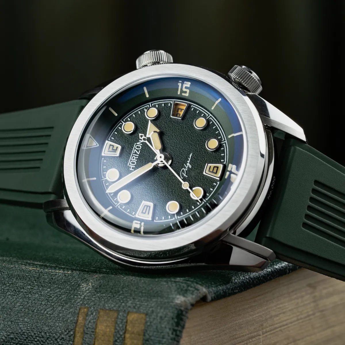 HORIZON WATCHES Pilgrim Green Ocean