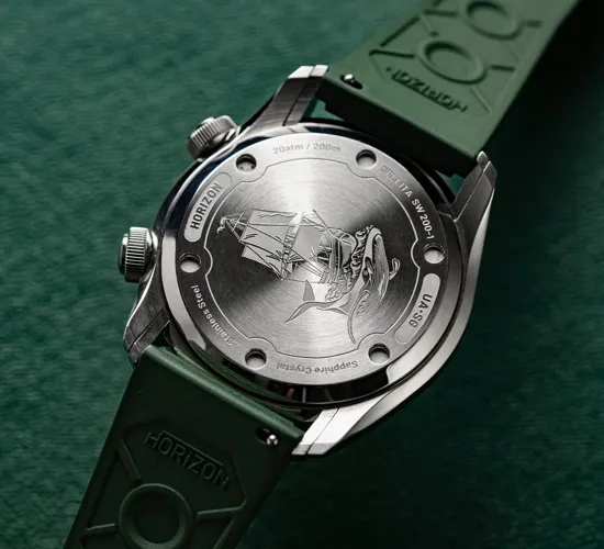 HORIZON WATCHES Pilgrim Green Ocean