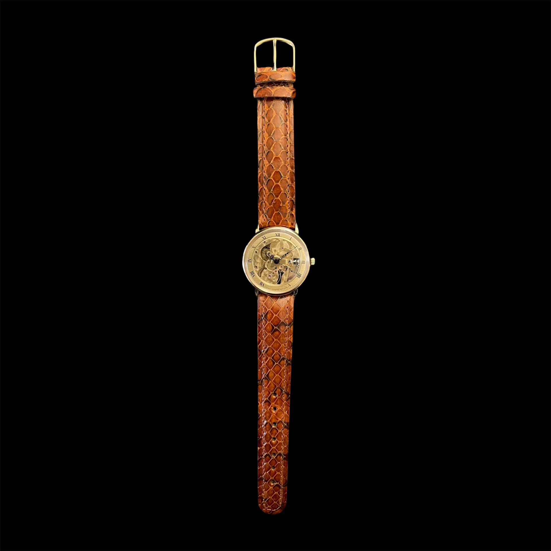 Incabloc Skeleton watch