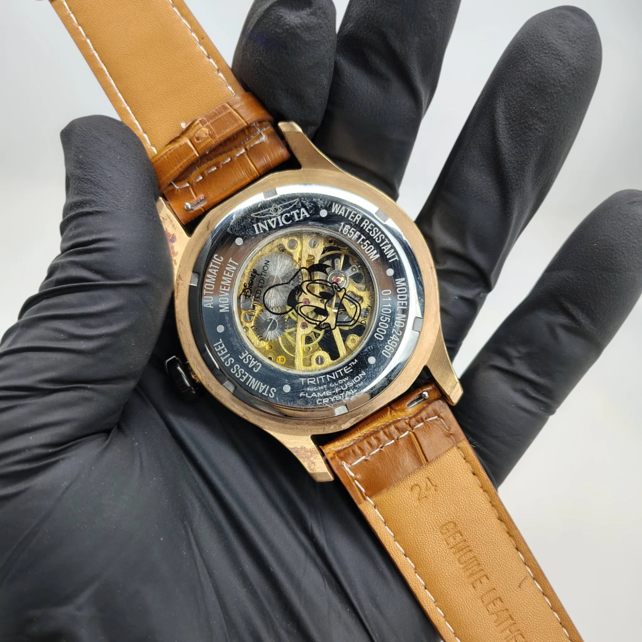 Invicta - Original - Automatic - Leather Strap - 48mm - Men's Watch