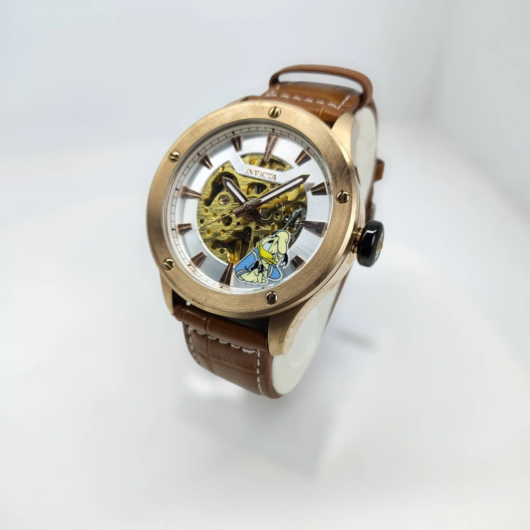 Invicta - Original - Automatic - Leather Strap - 48mm - Men's Watch