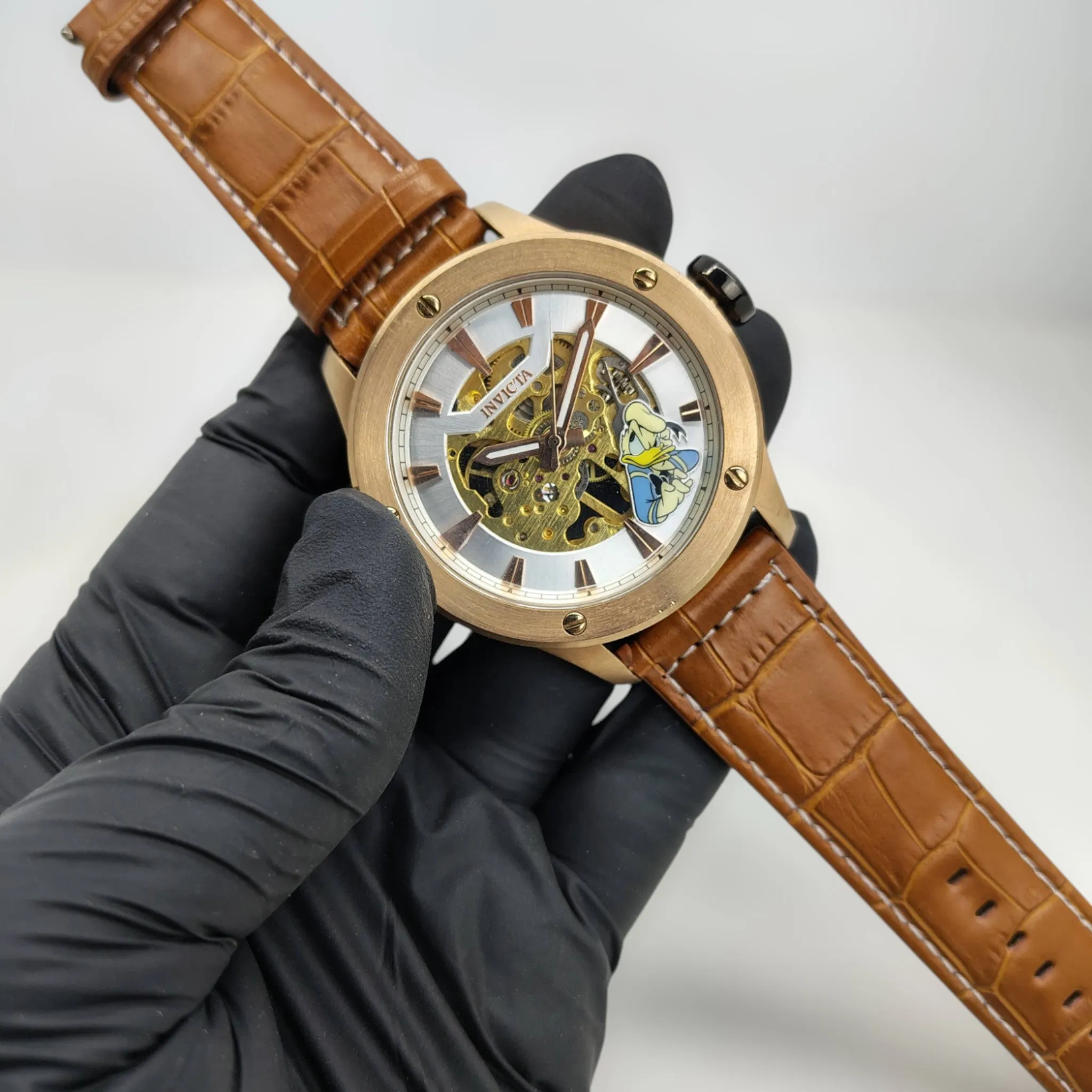 Invicta - Original - Automatic - Leather Strap - 48mm - Men's Watch