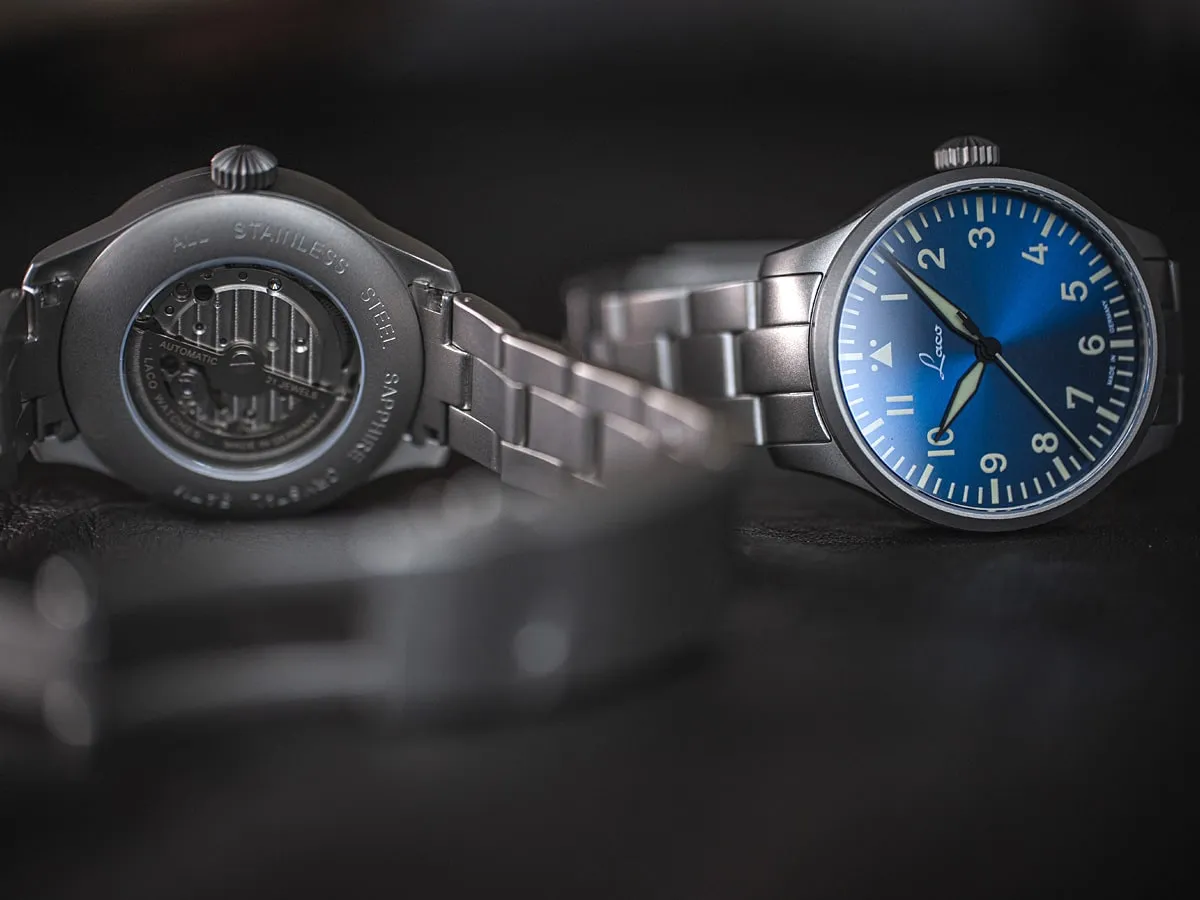 Laco - Augsburg Blaue 42mm / 39mm Automatic