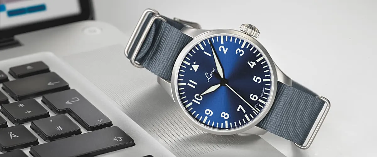 Laco - Augsburg Blaue 42mm / 39mm Automatic