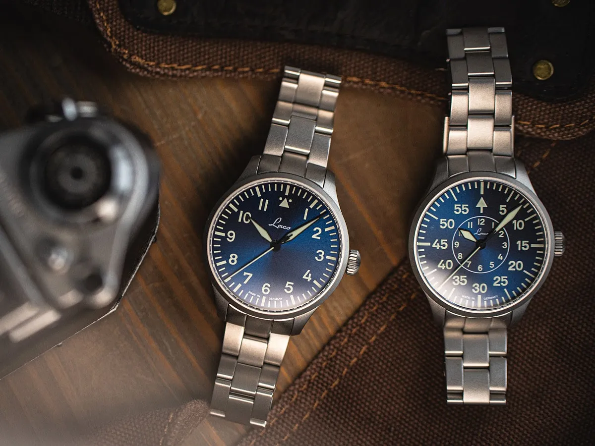 Laco - Augsburg Blaue 42mm / 39mm Automatic