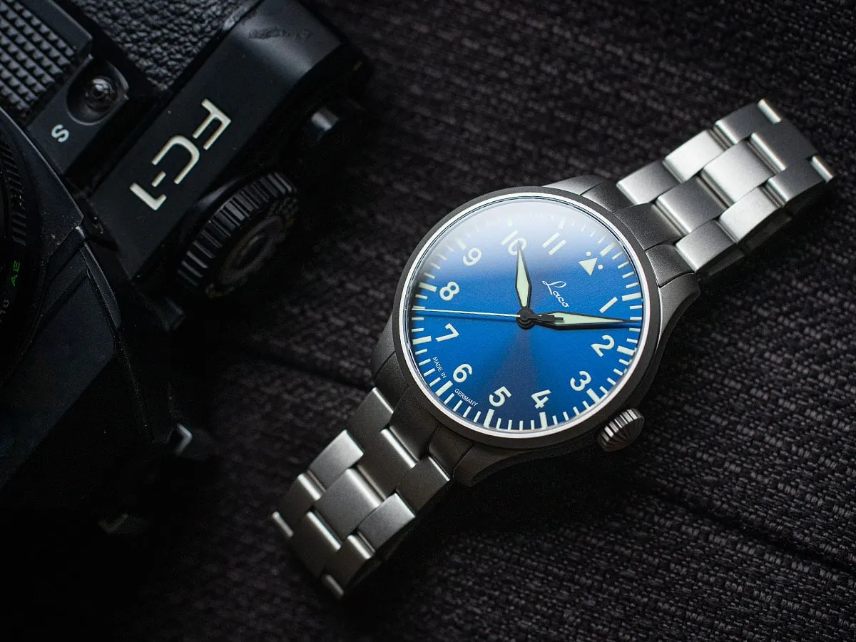 Laco - Augsburg Blaue 42mm / 39mm Automatic