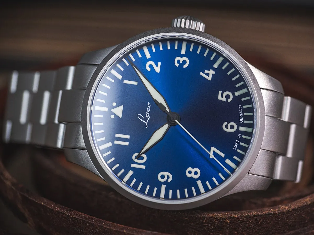 Laco - Augsburg Blaue 42mm / 39mm Automatic