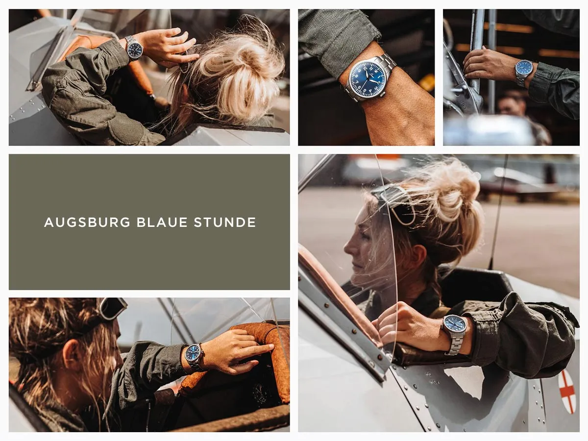 Laco - Augsburg Blaue 42mm / 39mm Automatic