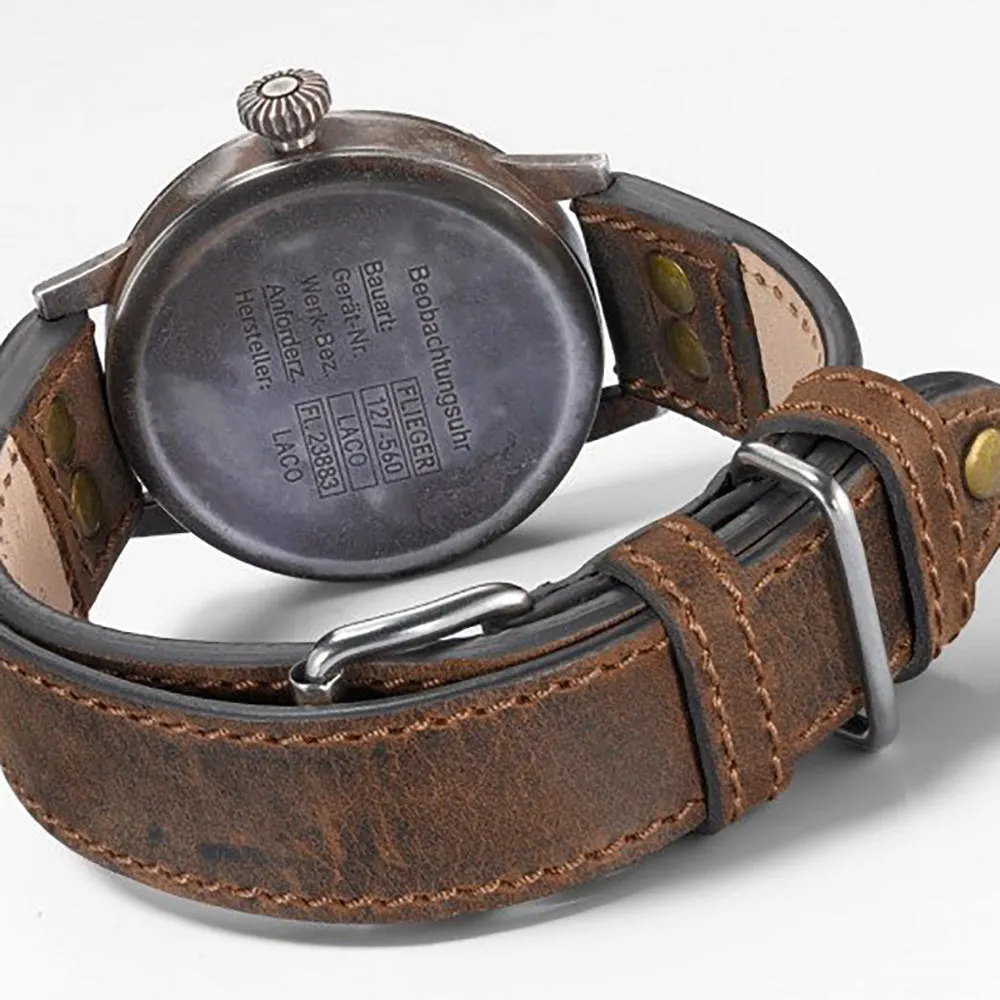 LACO PILOT WATCH ORIGINAL SAARBRÜCKEN ERBSTÜCK 45 MM AUTOMATIC