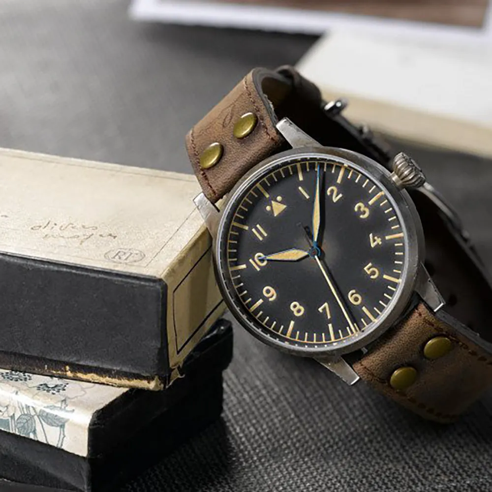 LACO PILOT WATCH ORIGINAL SAARBRÜCKEN ERBSTÜCK 45 MM AUTOMATIC