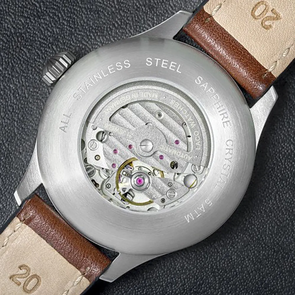 LACO PILOT WATCHES BASIC AACHEN 39 MM AUTOMATIC