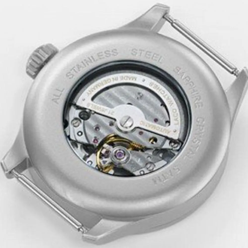 LACO PILOT WATCHES BASIC AACHEN BLAUE STUNDE 39 MM AUTOMATIC