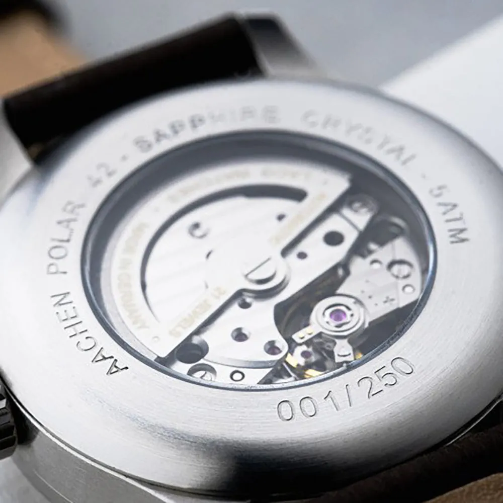LACO PILOT WATCHES BASIC AACHEN POLAR 42 MM AUTOMATIC