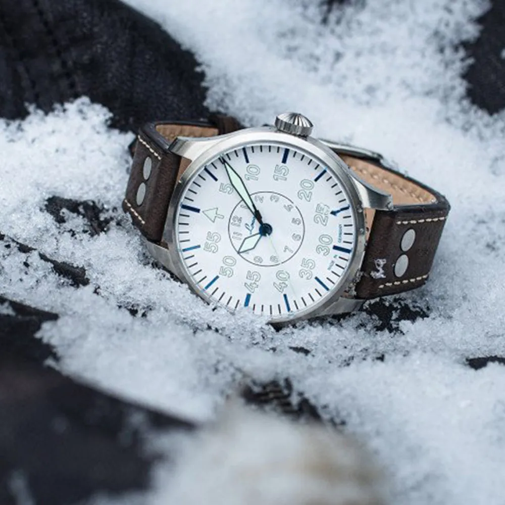 LACO PILOT WATCHES BASIC AACHEN POLAR 42 MM AUTOMATIC