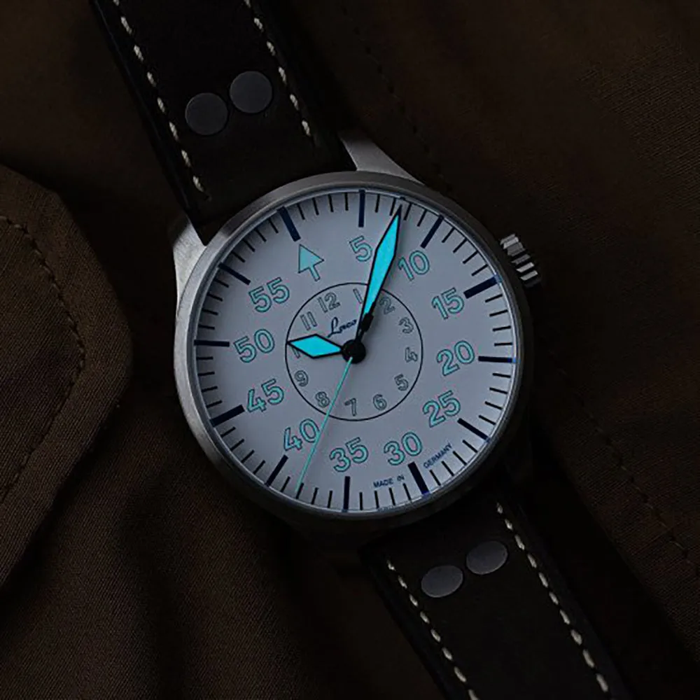 LACO PILOT WATCHES BASIC AACHEN POLAR 42 MM AUTOMATIC