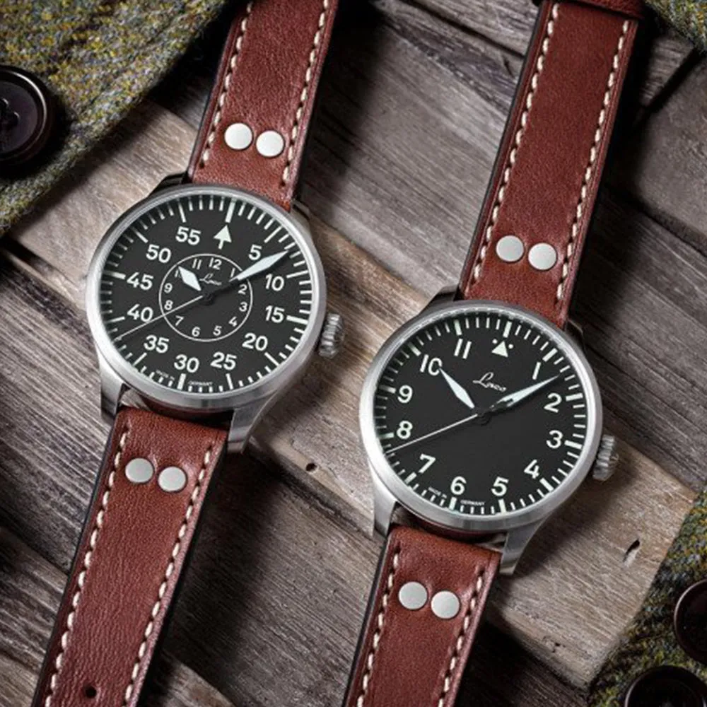 LACO PILOT WATCHES BASIC AUGSBURG 42 MM AUTOMATIC