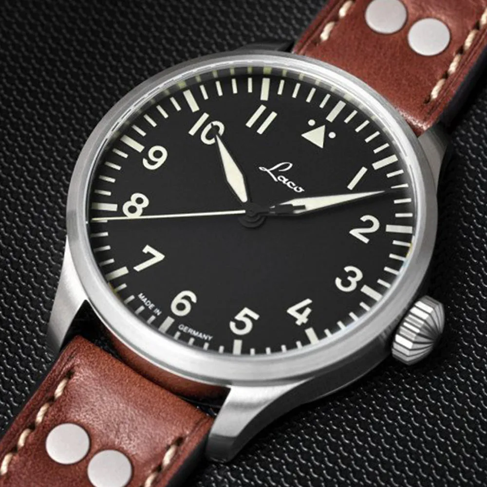LACO PILOT WATCHES BASIC AUGSBURG 42 MM AUTOMATIC