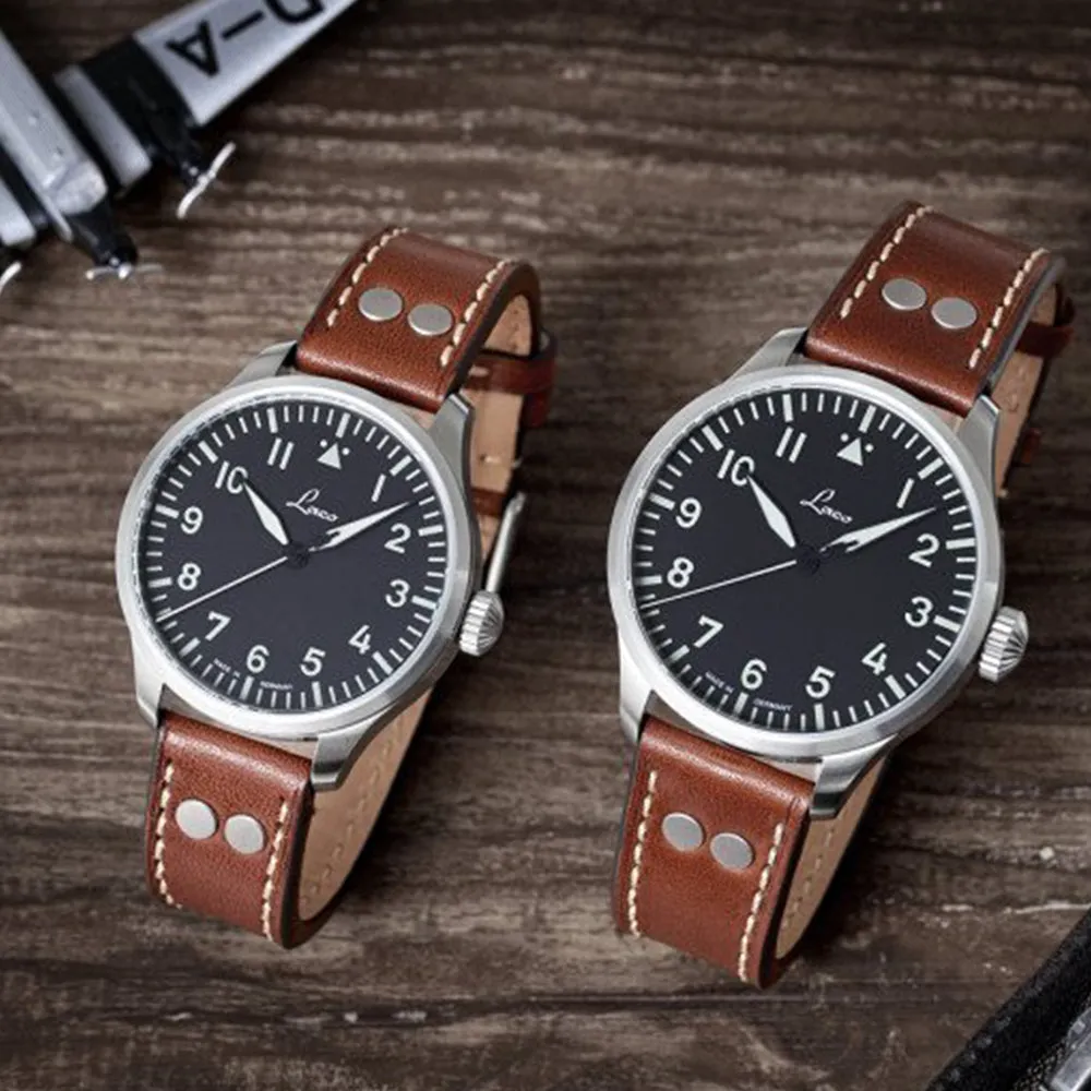 LACO PILOT WATCHES BASIC AUGSBURG 42 MM AUTOMATIC
