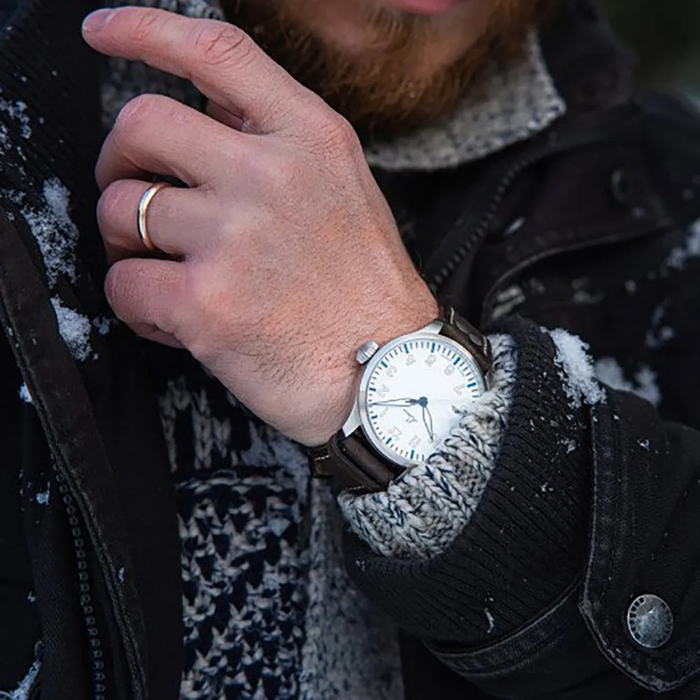 LACO PILOT WATCHES BASIC AUGSBURG POLAR 42 MM AUTOMATIC