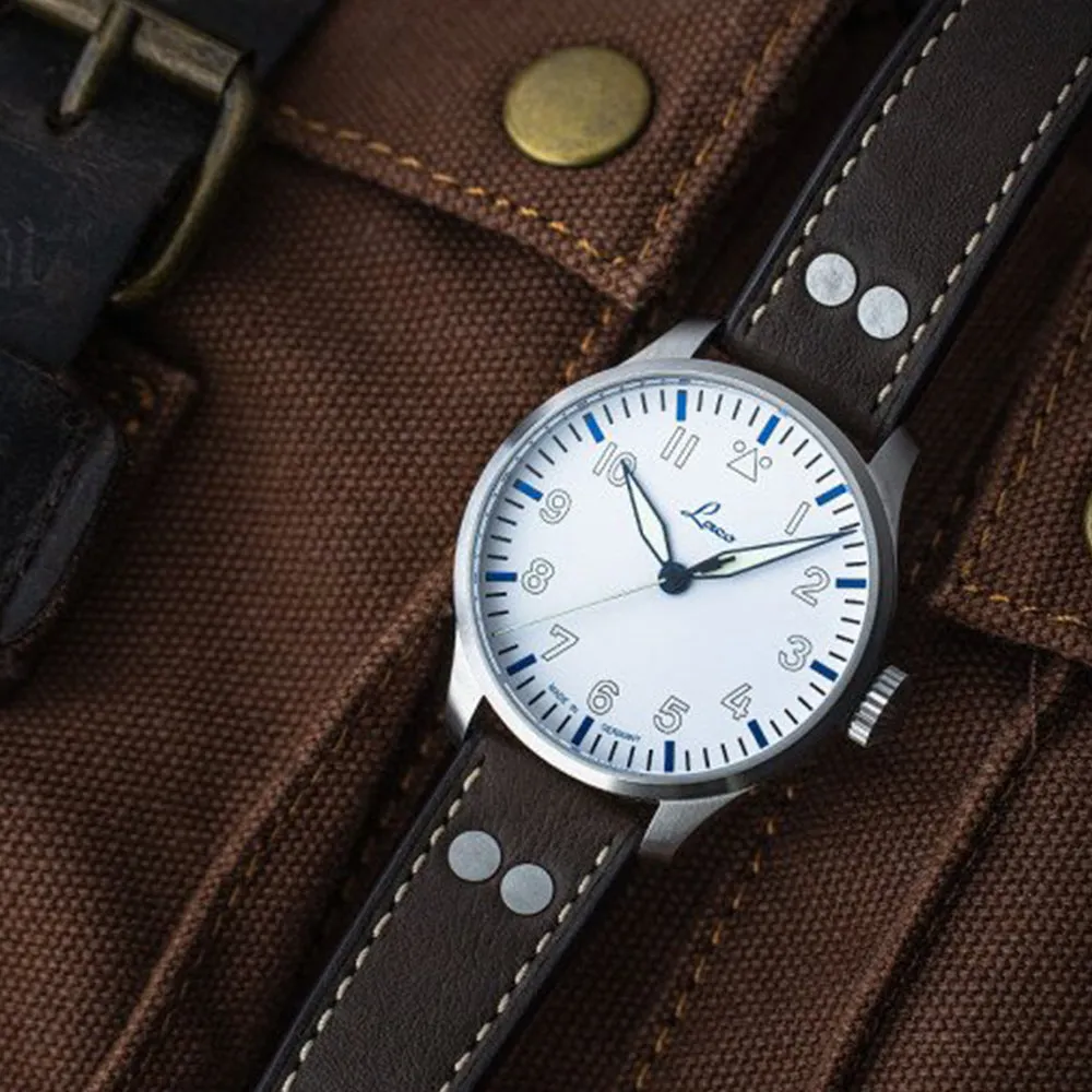 LACO PILOT WATCHES BASIC AUGSBURG POLAR 42 MM AUTOMATIC
