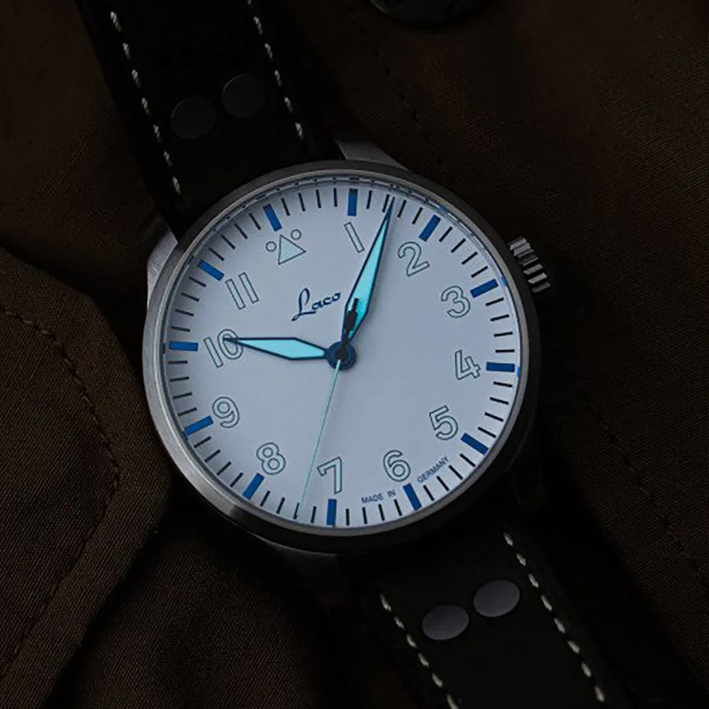 LACO PILOT WATCHES BASIC AUGSBURG POLAR 42 MM AUTOMATIC