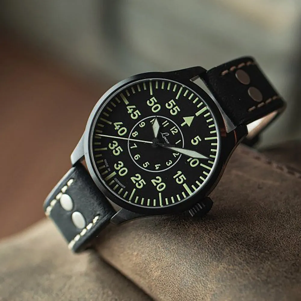 LACO PILOT WATCHES BASIC BIELEFELD 39 MM AUTOMATIC