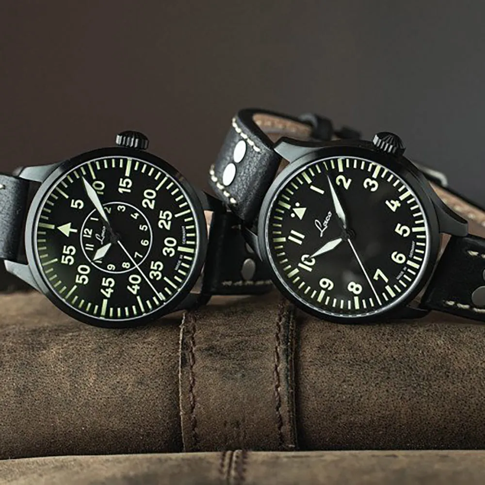 LACO PILOT WATCHES BASIC BIELEFELD 39 MM AUTOMATIC