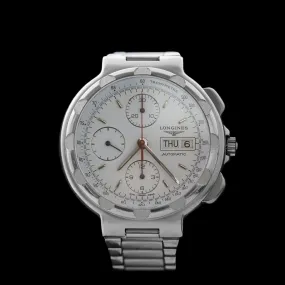 Longines - Conquest Chronograph 'White Dial'