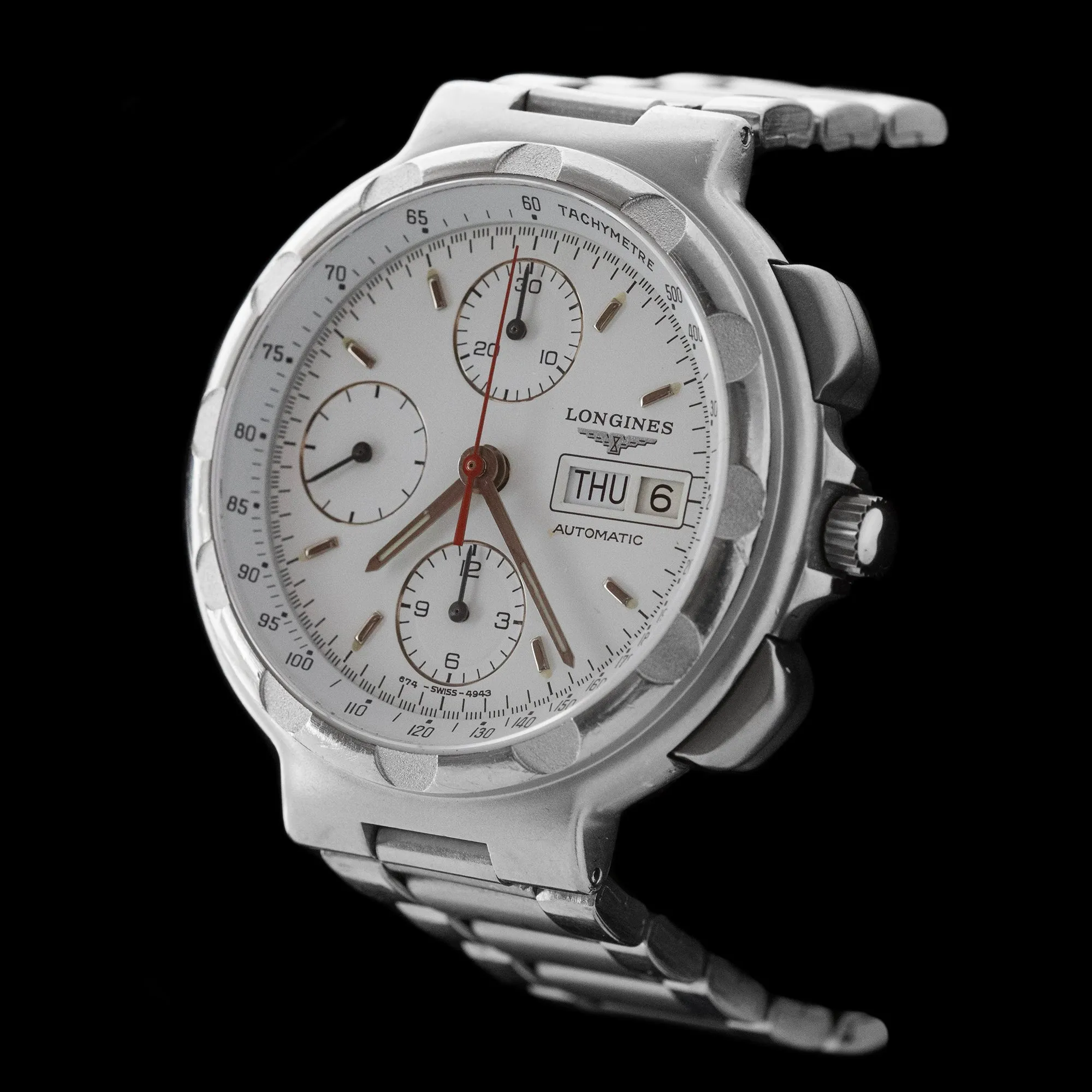 Longines - Conquest Chronograph 'White Dial'
