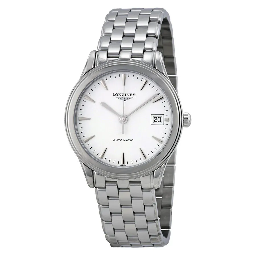 Longines Flagship Automatic White Dial Men's Watch L4.774.4.12.6