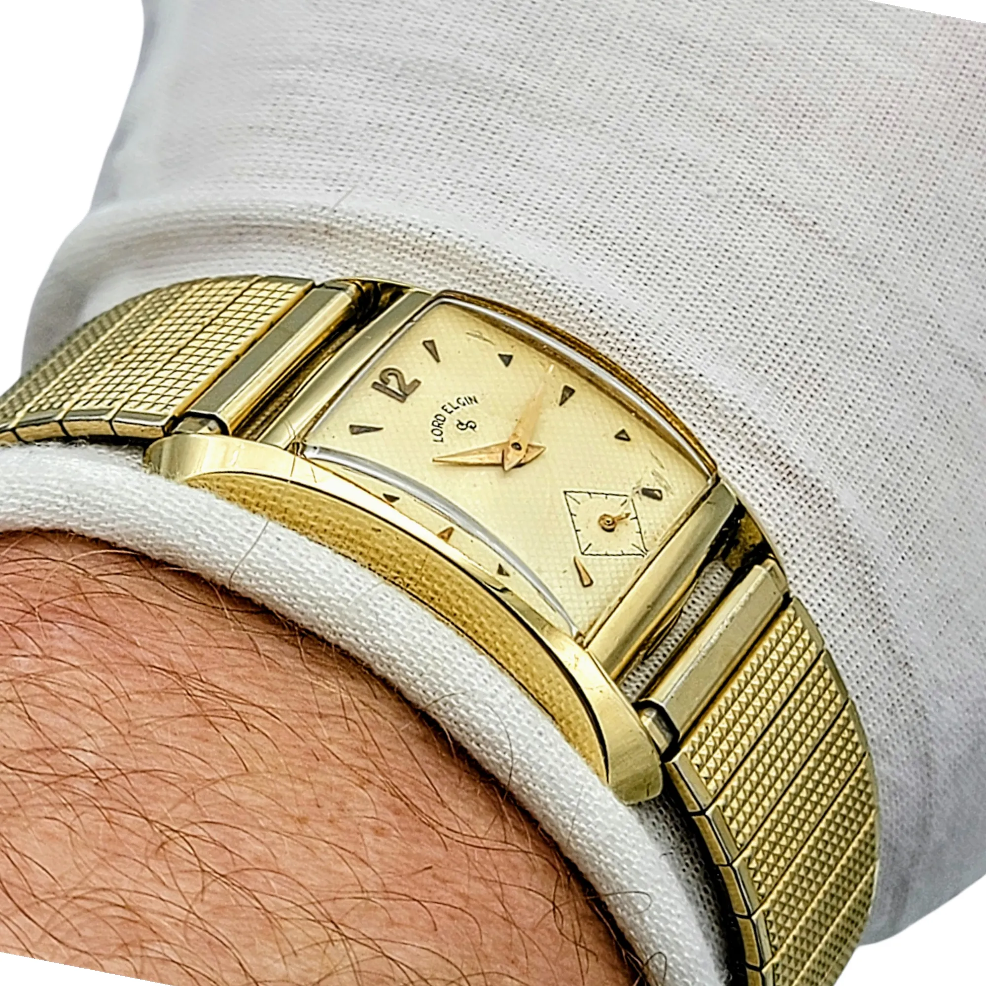 LORD ELGIN Ref. 4525 21 Jewels 14K GOLD