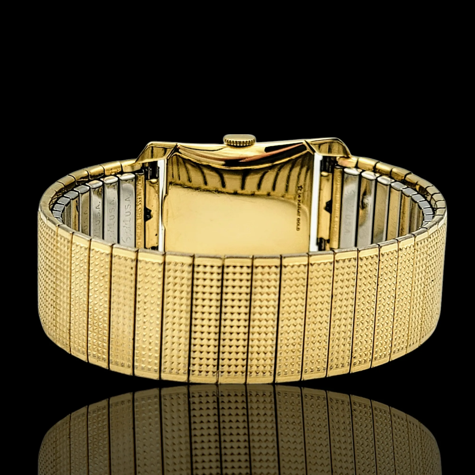 LORD ELGIN Ref. 4525 21 Jewels 14K GOLD