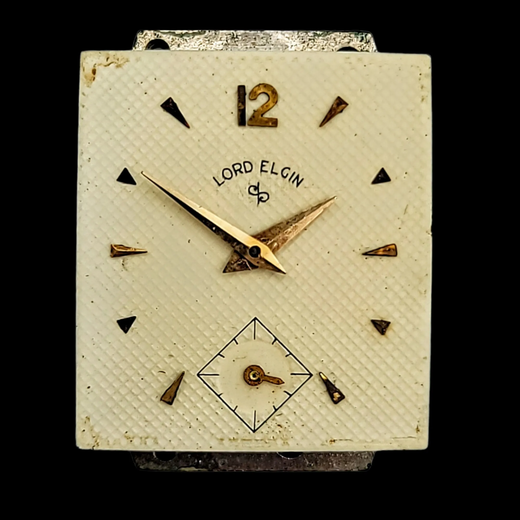 LORD ELGIN Ref. 4525 21 Jewels 14K GOLD