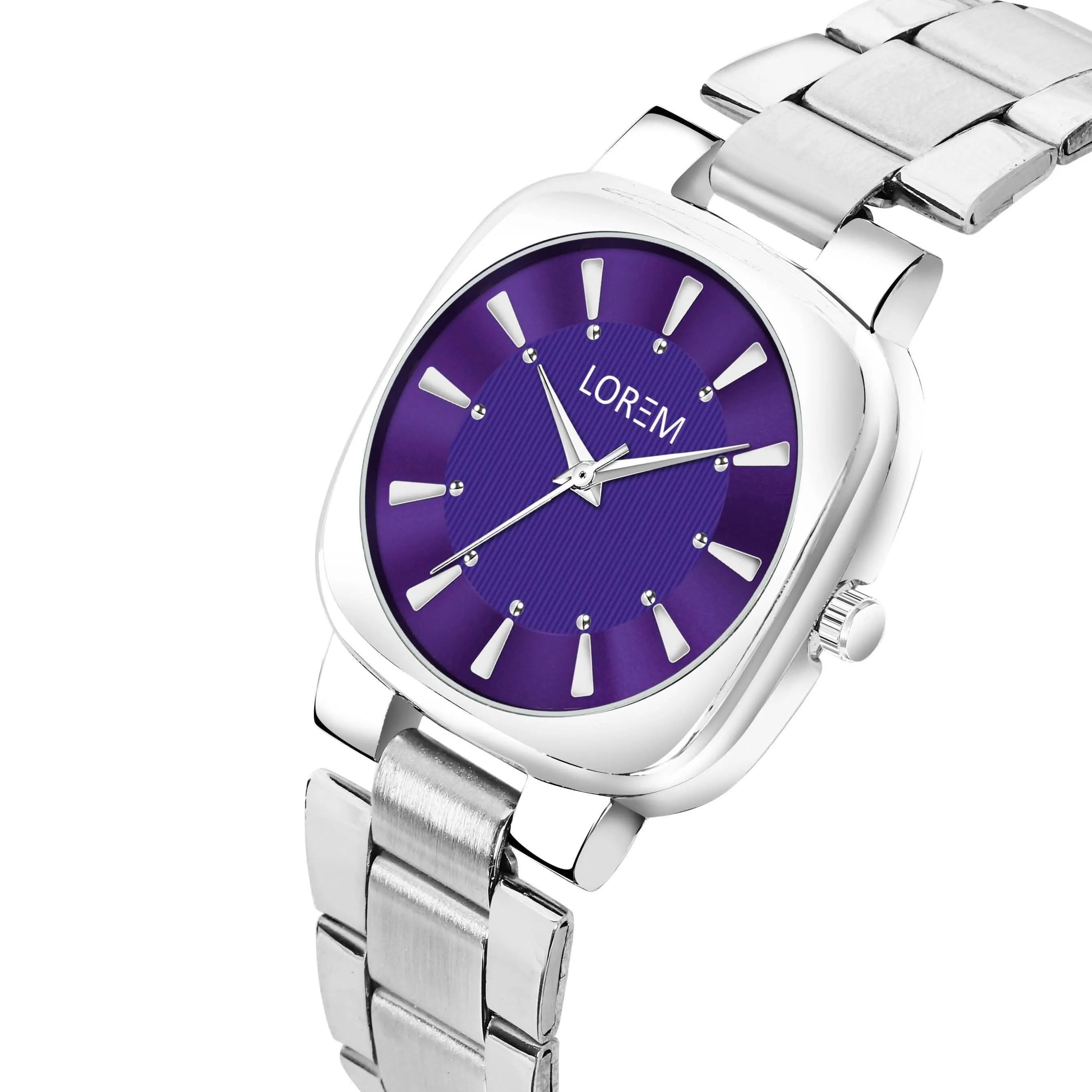 LOREM Purple Professional Analog Watch For Women LR302