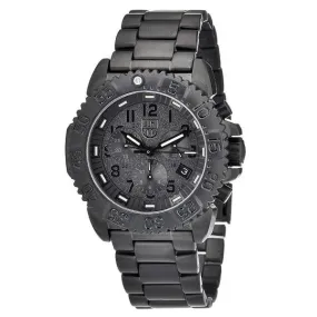 Luminox 3182.BO Men's Sea Steel Colormark Chronograph 3180 Black Dial Dive Watch