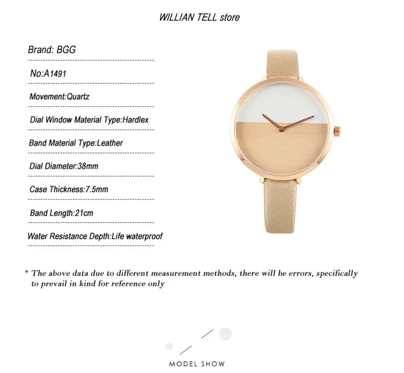 Luxury Fashion Design Watch