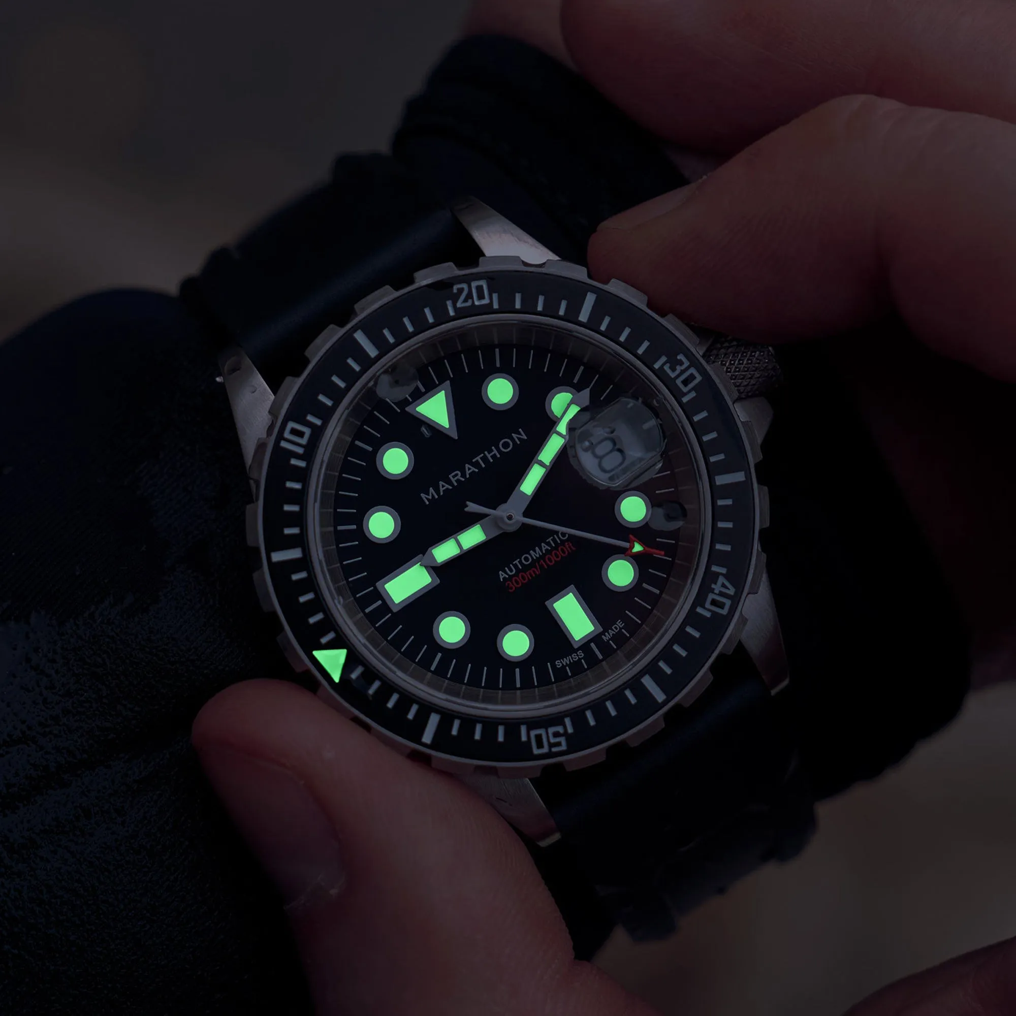 Marathon - 41mm Original SAR-D Type 1 Diver's Automatic Rubber