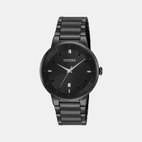 Men's Black Analog Stainless Steel Watch BI5017-50E