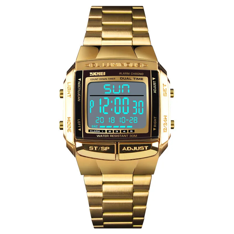 Military Sports  Waterproof  Watches  Luxury Clock Electronic LED Digital Watch