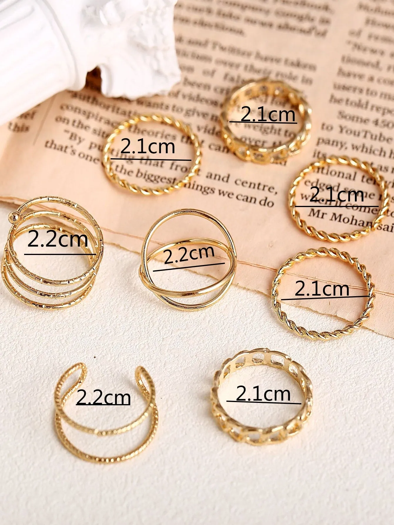 Minimalist Ring Set
