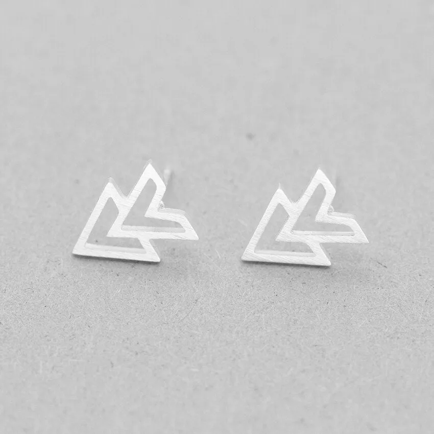 Minimalist Women Ear Jewelry Arrow Studs Earrings