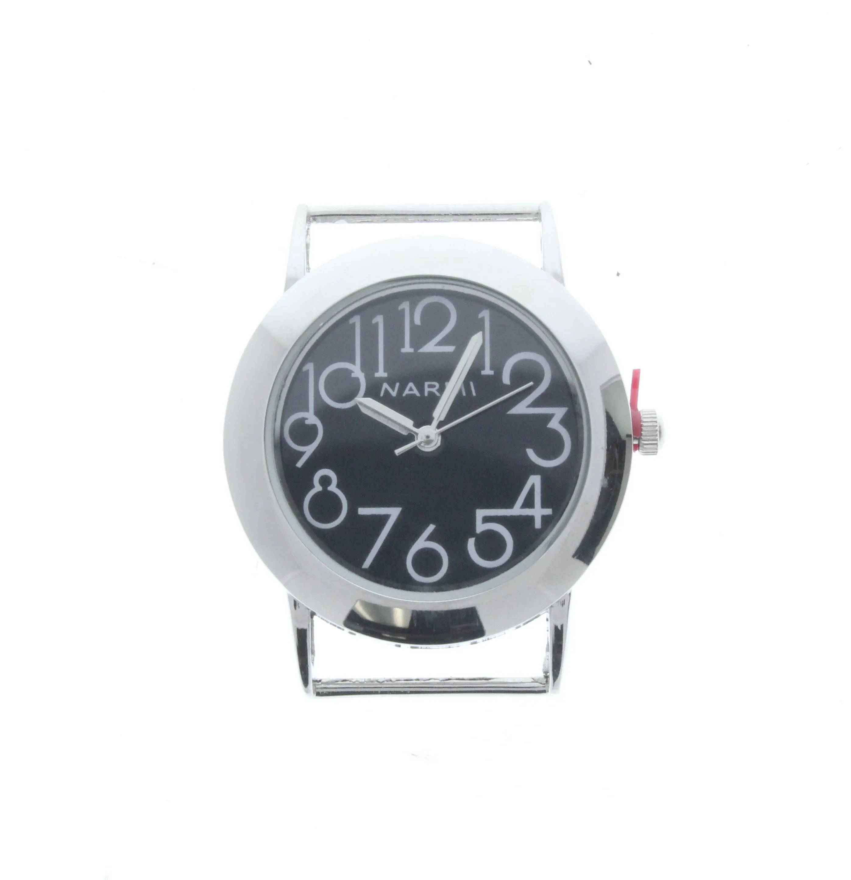 Modern Solid Bar Circle Watch Face, ea