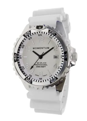 Momentum SPLASH, SS, WHITE/SILVER, WHITE 'TWIST' RUBBER
