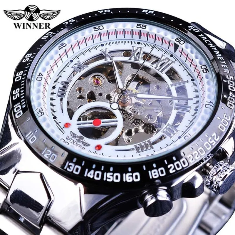 Montre Homme Automatic Skeleton Watch