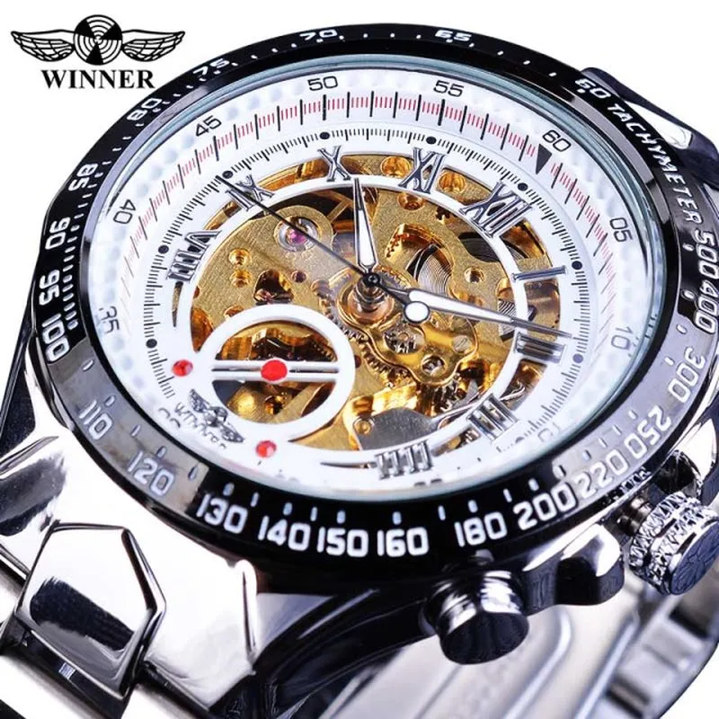 Montre Homme Automatic Skeleton Watch