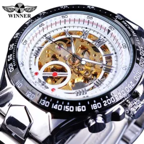 Montre Homme Automatic Skeleton Watch